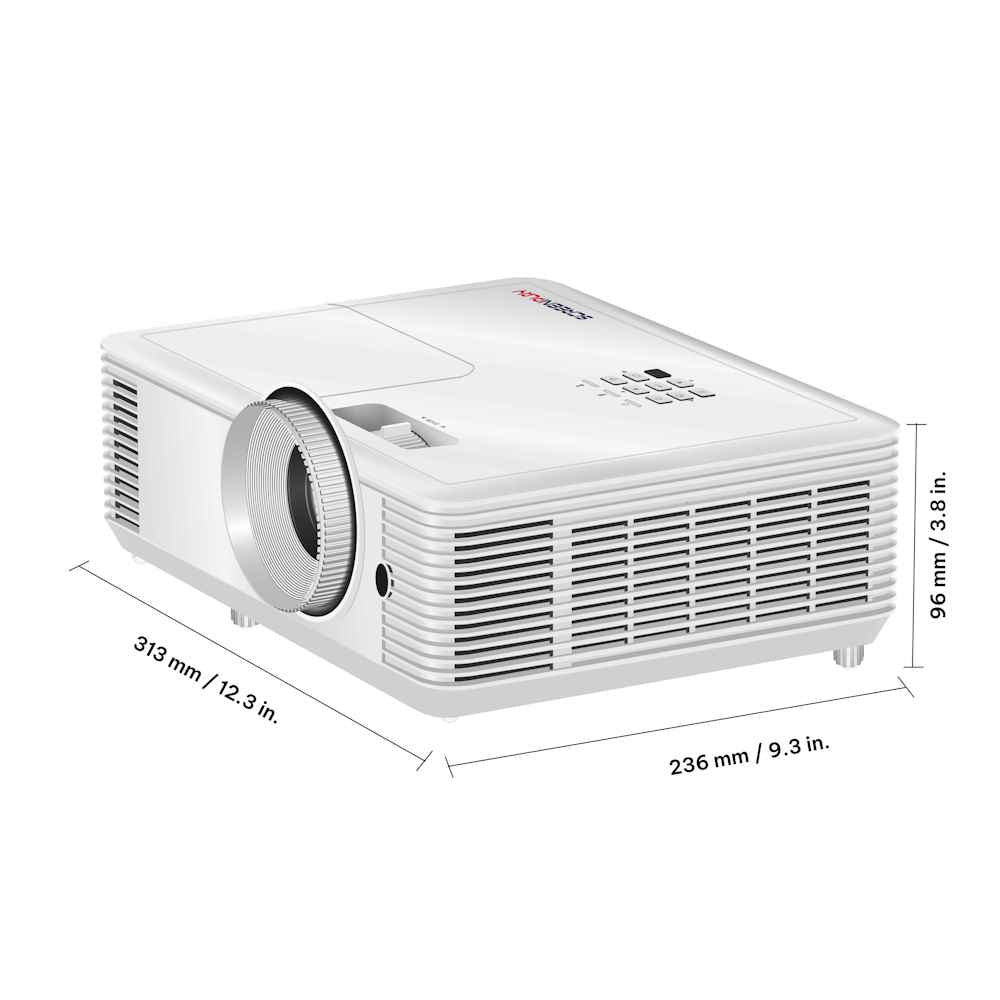 InFocus IN134 4000-Lumen XGA DLP Projector (Black) - Online At Best Price In Singapore Only On - View #5