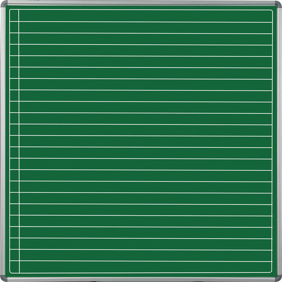 Edu Board Side Panel 1220x1220mm Non Magnetic Chalk Lines