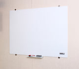 Glass Whiteboard Non-Magnetic 1200 x 900mm