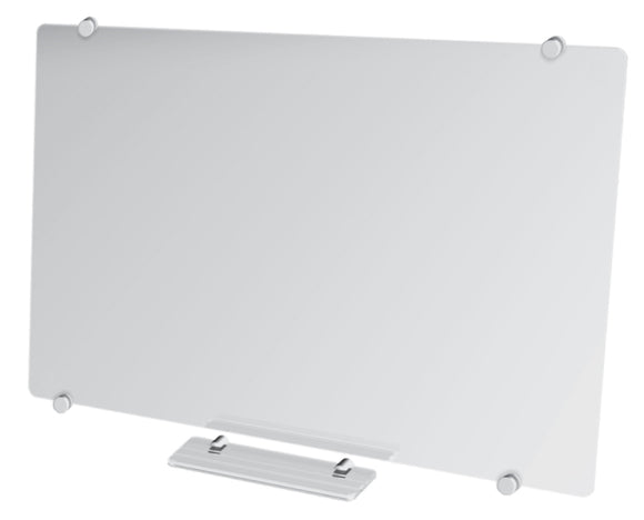 Glass Whiteboard Non-Magnetic 1500 x 1200mm