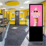 Touch LED - 43 Inch Touch Standing Kiosk (Black)