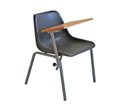 Tablet Polyshell Chair Combo (5 Units) - Click for size options