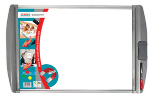 Parrot Whiteboard Slimline Magnetic 600x450mm Retail