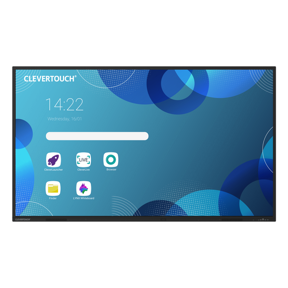 Clevertouch Pro Series 3 65 Inch Android 14 EDLA Certified