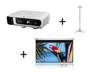Epson FH52 Full HD Projector with Various Screen Sizes