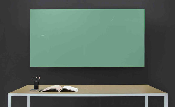 Floating Magnetic Glassboard Various Colours 2400 x 1200mm