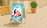 Poster A-Frame Aluminium Stand A1 Size
