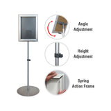 Lollipop Poster Frame Stand (A3 - Portrait)