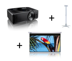 Optoma DH351 Full HD Projector with Various Screen Sizes