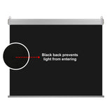 Parrot Products Electric Projector Screens 4:3 Aspect Ratio