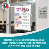 Poster Frame A3 440 320mm Magnetic Self Adhesive