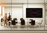 Colour Magnetic Glass whiteboard - Click to Select Size & Colour