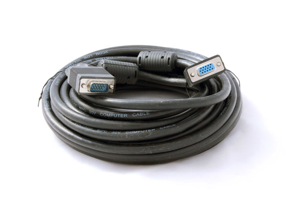 Cable 15 Pin Male To Female Vga 10m