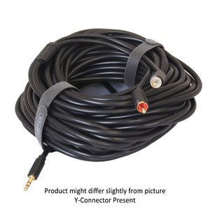 Cable Audio 3 5mm Jack Two Male Rca 1 8m