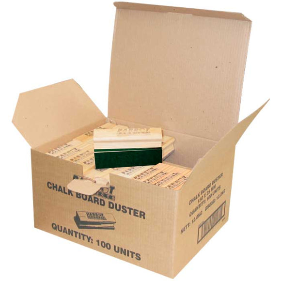 Duster Wood Chalk Board 150 35mm Boxed 100 Green