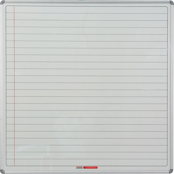 Edu Board Side Panel 1220x1220mm Magnetic White Lines