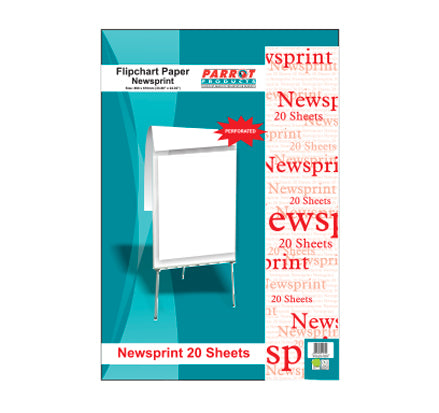 Flipchart Paper Newsprint 50 Sheets 860x610mm