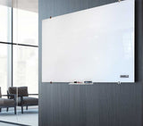 Glass Whiteboard Non-Magnetic 2400 x 1200mm