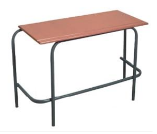 Double Table Pre-Primary 1000mm wide MDF Top (5 Units)