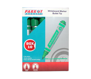 Marker Whiteboard Bullet Box 10 Green