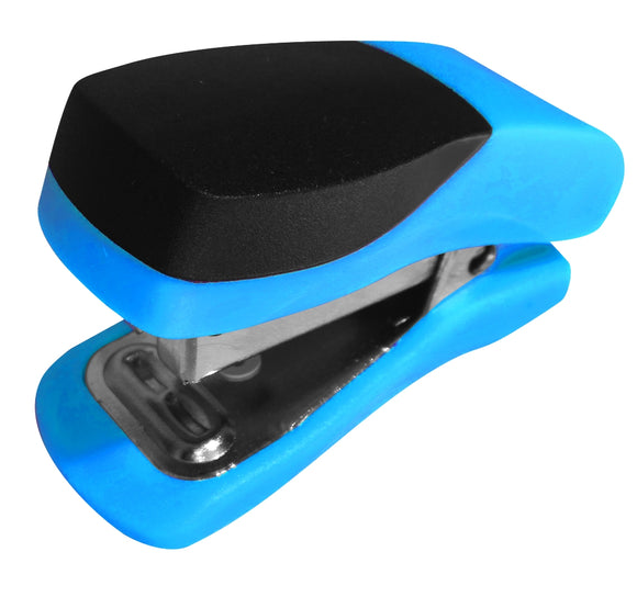 Stapler Plastic Mini Blue Single