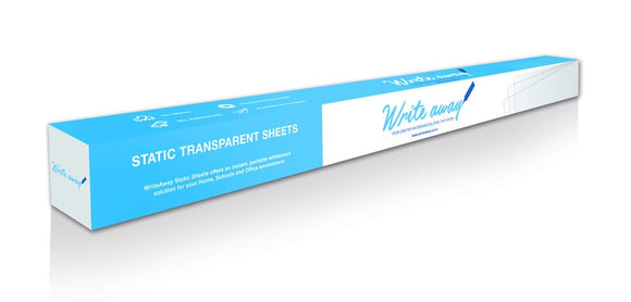 Dry Erase Static Sheet - Transparent