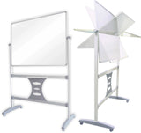 Revolving Magnetic Whiteboard 1500 x 900mm with stand