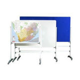 Non-Magnetic Whiteboard on Mobile Stand - Click to Select Size